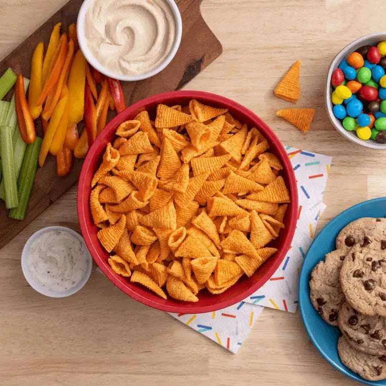 6 Pack Bugles Tobasco Flavor Snacks/Chips Bugles, TSASN&CH, bulk, cabestseller
