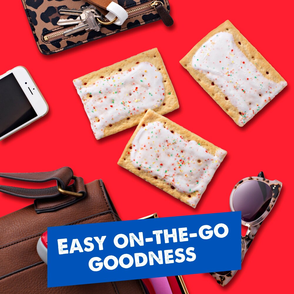 6 Pack Pop Tarts Frosted Strawberry Flavor 2 Pastries (3.3 Oz) Snacks Pop Tarts, Latest, trending