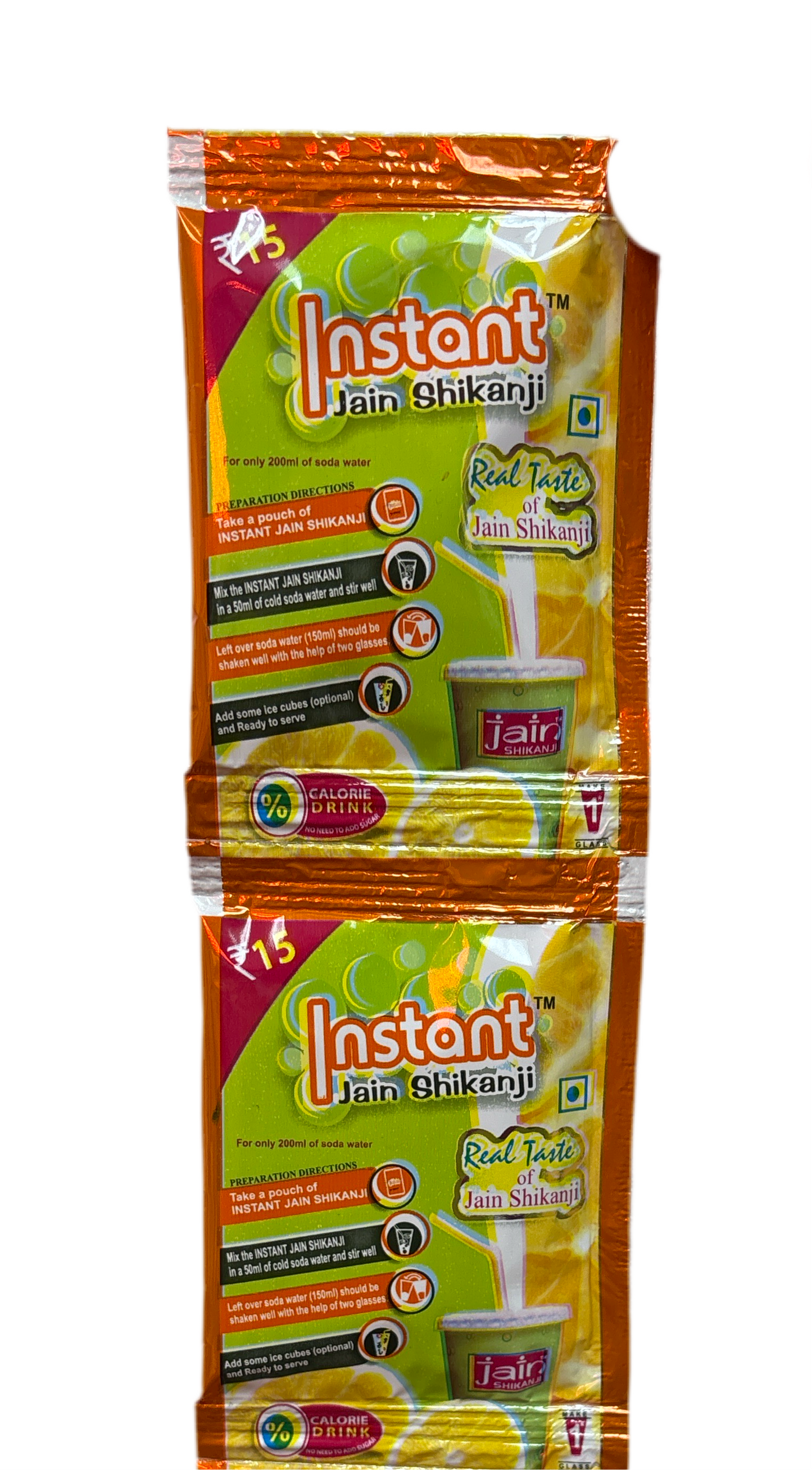 Instant Jain Shikanji 5 packs Soda Pop (not for sale) Jain Shikanji, TSAED, TSARC, TSAISC, TSAIS&C, TSAIS