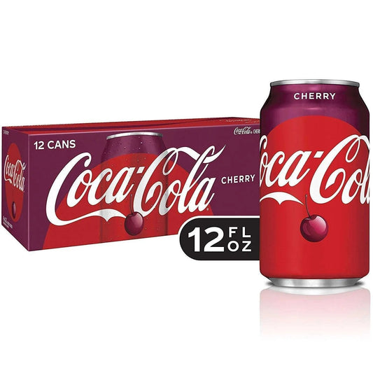 12 Pack Coca Cola cherry Soda Pop (not for Sale) Coca Cola, 12 Pack, Cases
