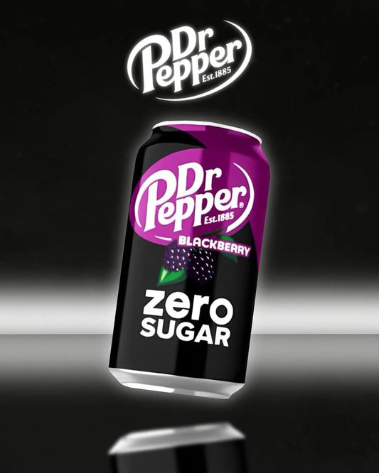 12 Pack Dr Pepper Blackberry Zero Sugar Soda Pop (not for sale) Keurig Dr Pepper company, TSAED, cases, Zero Sugar, 12 Pack, Bestseller, Bestseller Drinks