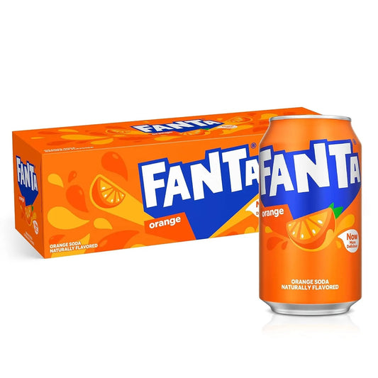 12 Pack Fanta orange Soda Pop (not for Sale) Fanta, 12 Pack, Cases
