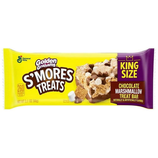 12 PACK General Mills Bar Golden Grahams S’mores Treats Chocolate Bar (2.1Oz) Chocolate General Mills, Latest Products