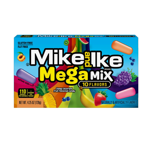 12 Pack Mike & Ike Mega Mix Candy - (5Oz) Candy Mike & Ike , Latest Products, Trending