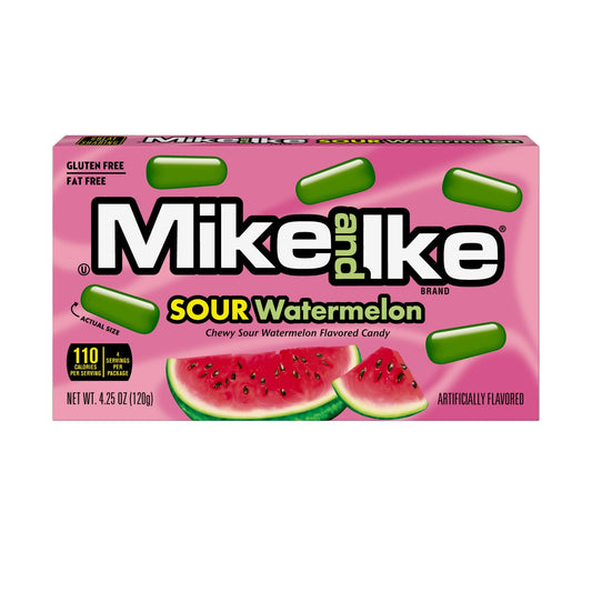 12 Pack Mike & Ike Sour Watermelon Candy - (5Oz) Candy Mike & Ike , Latest Products, Trending