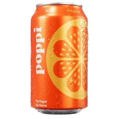 12 Pack - Poppi Orange Soda Pop (not for Sale) Poppi, 12 Pack, Cases