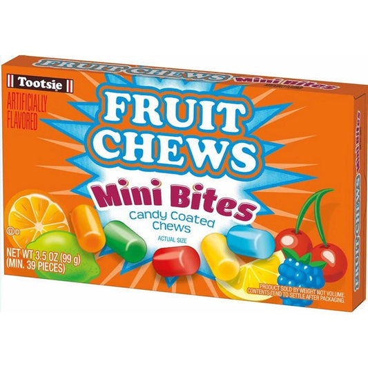 12 Pack Tootsie Fruit Chews Mini Bites Candies - (3.5Oz) Candy Tootsie, Latest Products, Trending