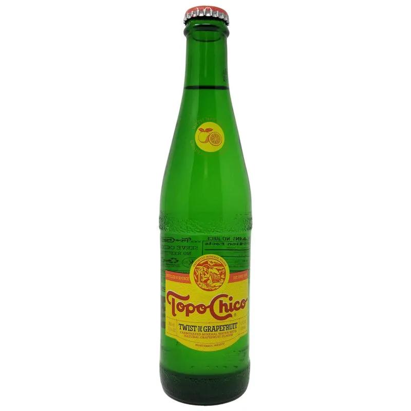 12 Pack Topo-Chico Twist & Grapefruit Soda Pop (not for Sale) Topo-Chico, 12 Pack, Cases