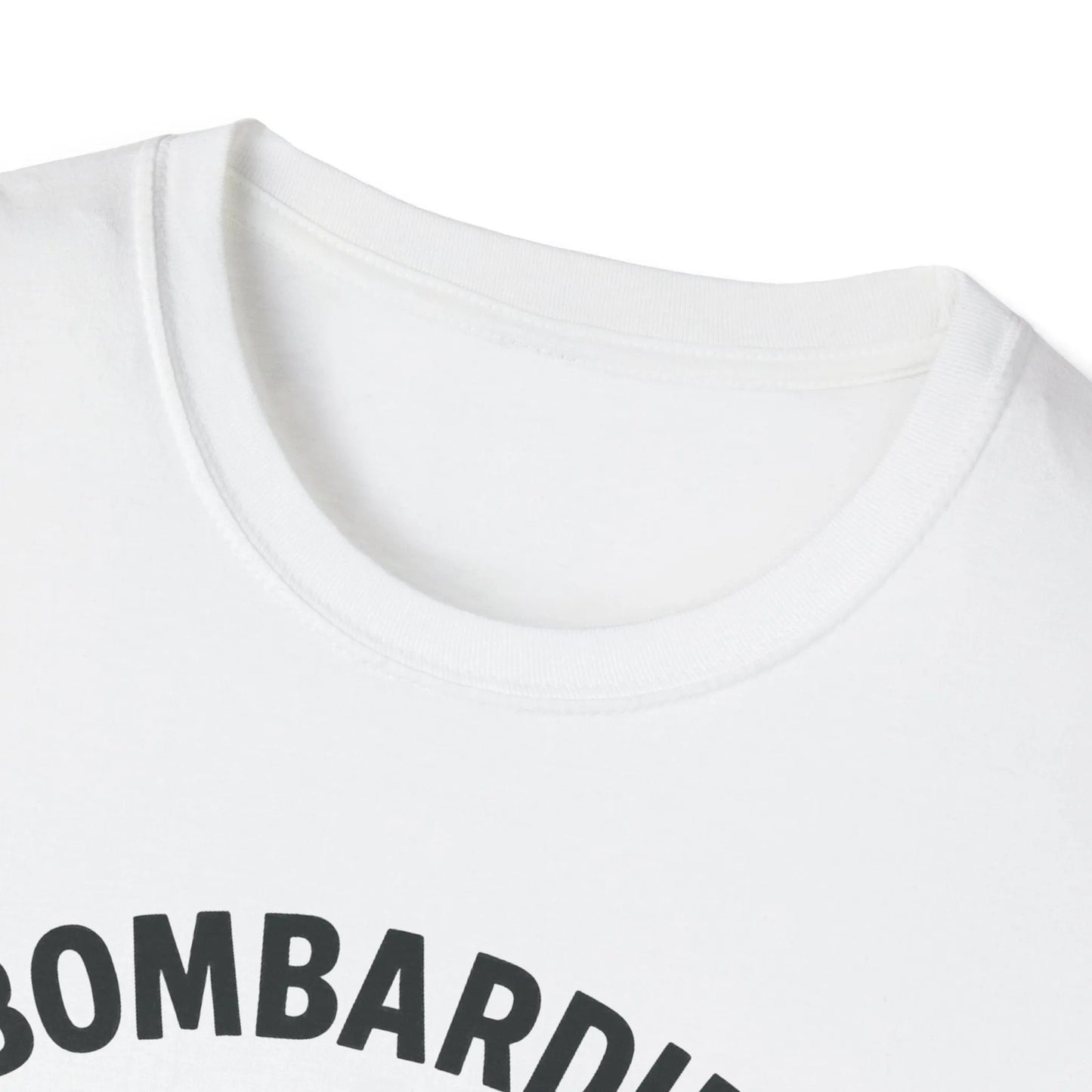 Bombardiro Crocodilo T-Shirt - Unisex Softstyle | Bombardiro Crocodile Graphic Shirt T-Shirt Printify