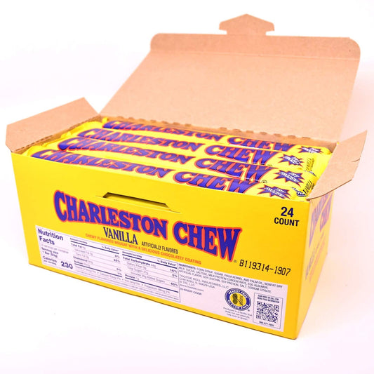 24 Pack Charlestone Chew Vanilla Chocolate Bar (1.87 Oz) Chocolate Charlestone Chew, Latest Products, trending
