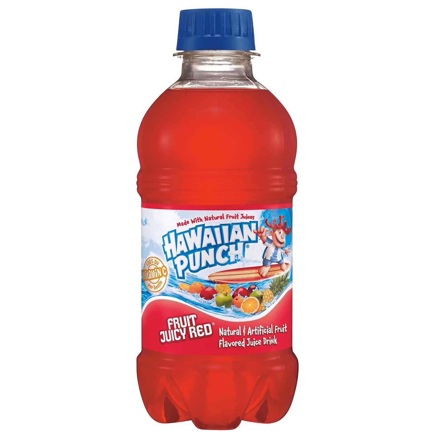 24 Pack Hawaiian Punch Juicy Red (10 Oz) Soda Pop Hawaiian Punch, cases, 24 Pack
