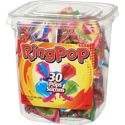30 Pack Regal Ring Pops Jar 420g Candy Regal ,Trending Products