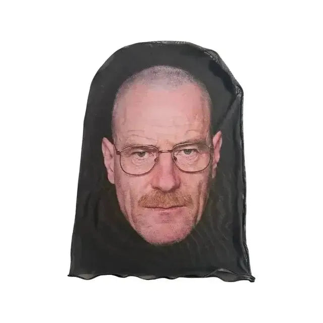 3D Printed Funny Headgear Walter White One Size Quirky Stuff 3D Printed Funny Headgear