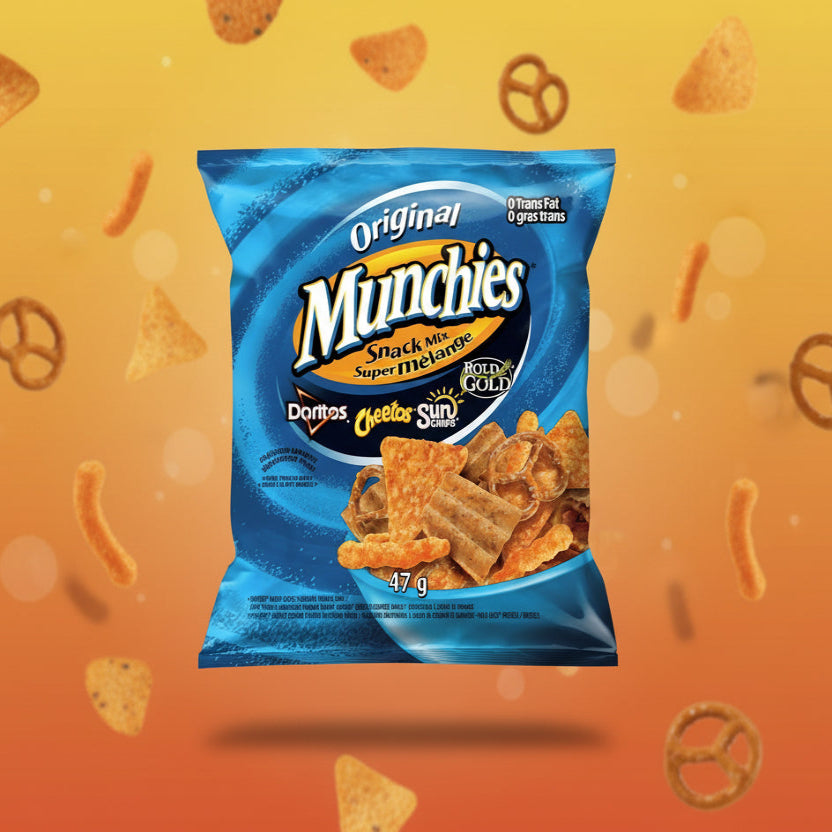 20 Pack Munchies Snack Mix Chips 47g Each Snacks/Chips Munchies ,Trending Products