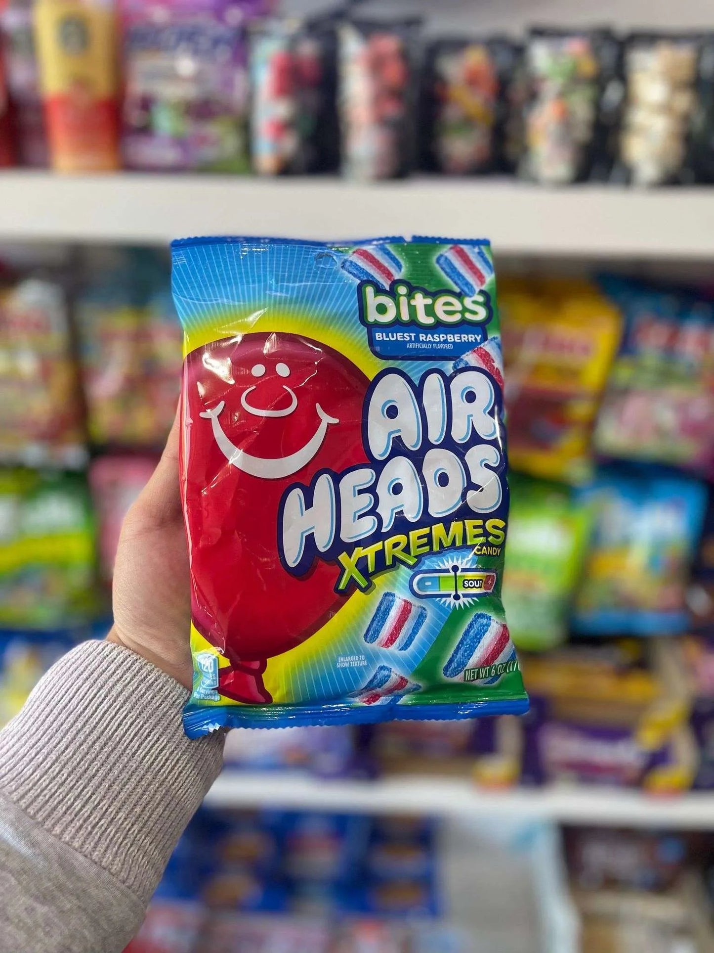 Airheads XTREME Bites Blue Raspberry (170g) Candy Airheads, Trending, trending products