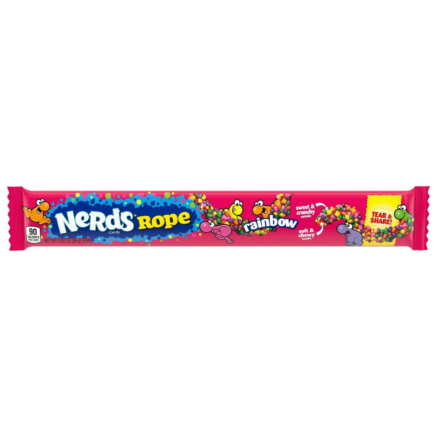 Nerds Rope Rainbow (26g) candy Nerds, Trending, trending products