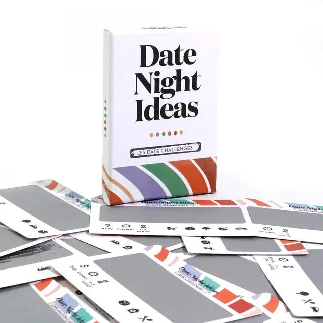 Date Night Ideas Card Game for Couples Light Grey Quirky Stuff (not for sale) Date Night Ideas Card Game for Couples