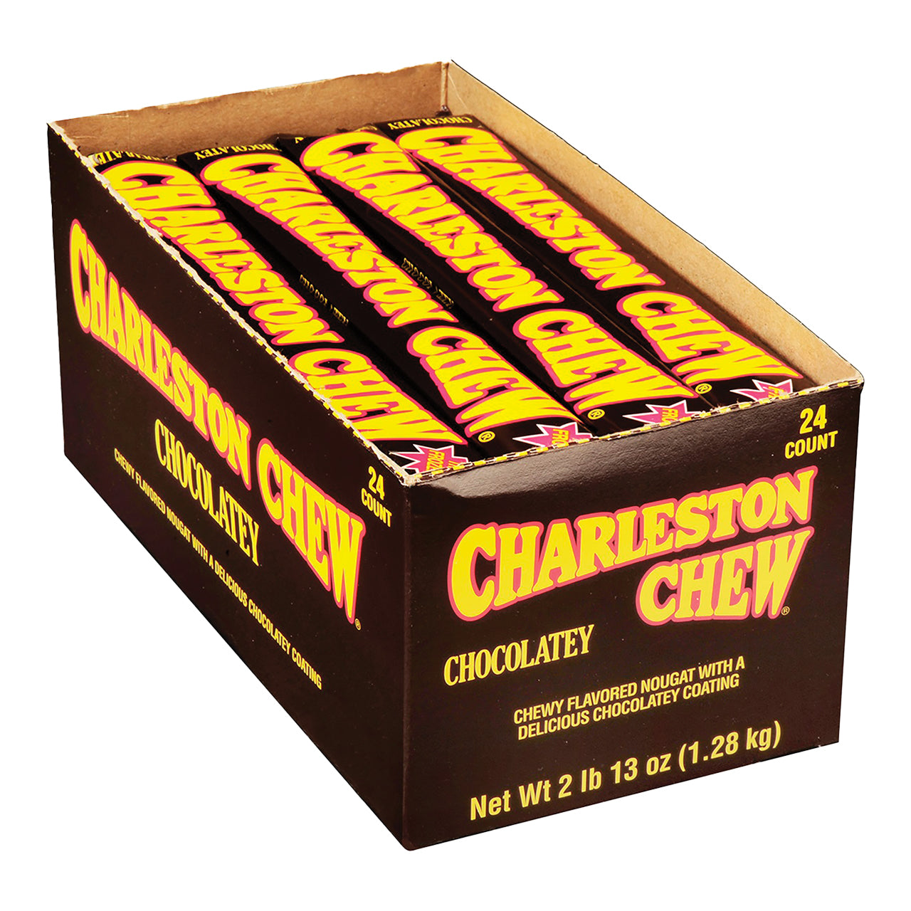24 Pack Charlestone Chew Chocolate Bar (1.87 Oz) Chocolate Charlestone Chew, Latest Products, trending