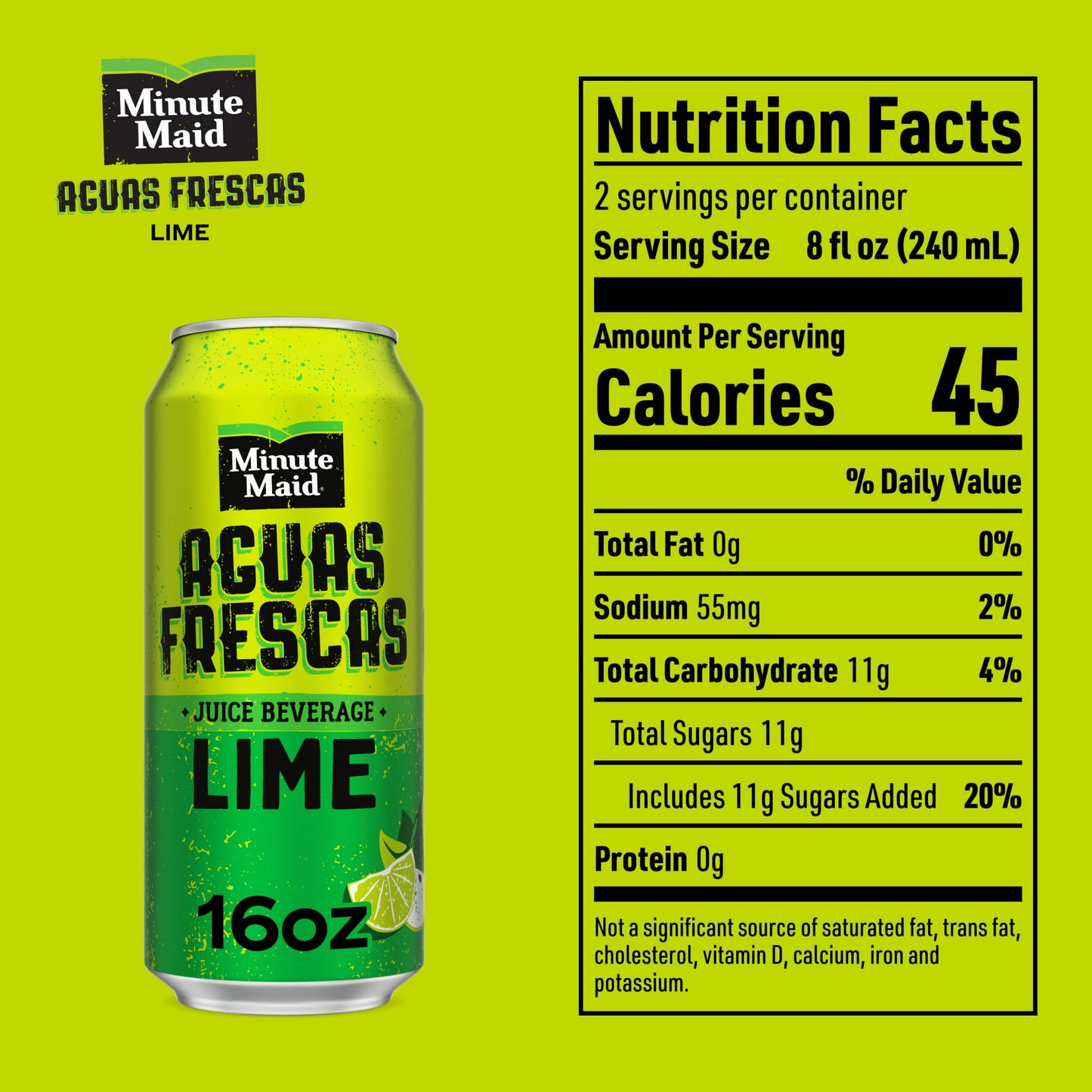 24 Pack Aguas Frescas Lime (16 Oz) Soda Pop AGUAS FRESCAS, Latest Products, trending