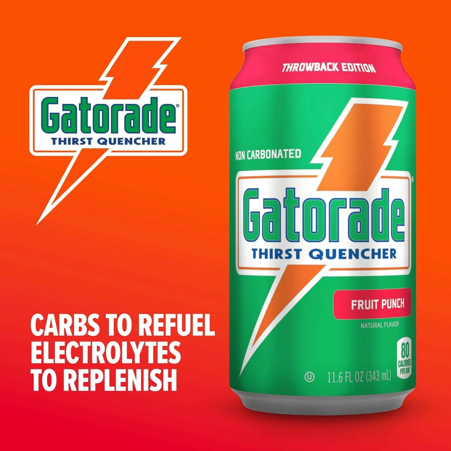 Gatorade Nc Drink Can Fruit Punch 6 Pack - Soda Pop from Gatorade, Trending, Latest Products