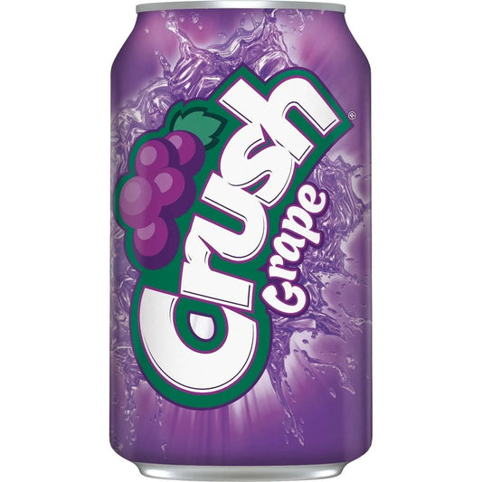 6 Pack Crush Grape USA Soda Pop (not for sale) Crush, Cases, 6 Pack