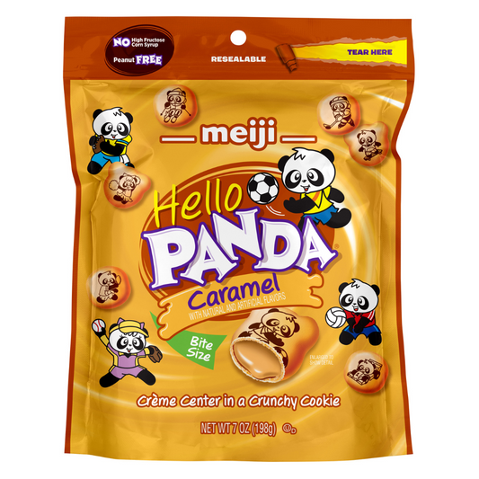 6 Pack Meiji Hello Panda Caramel (7oz) Cookies Meiji Hello Panda, Latest Products, trending