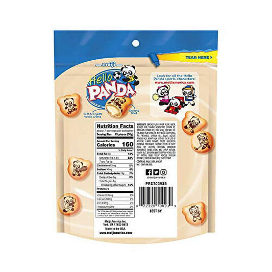 6 Pack Meiji Hello Panda Vanilla (7oz) Cookies Meiji Hello Panda, Latest Products, trending