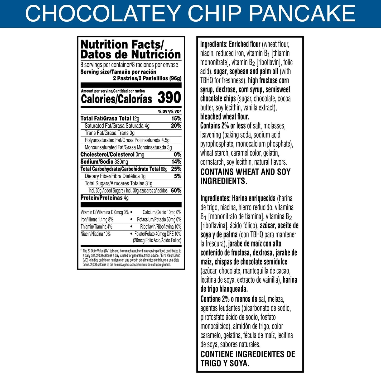 6 Pack Pop Tarts Frosted Chocolate Chip Flavor 2 Pastries (3.3 Oz) Snacks Pop Tarts, Latest, trending