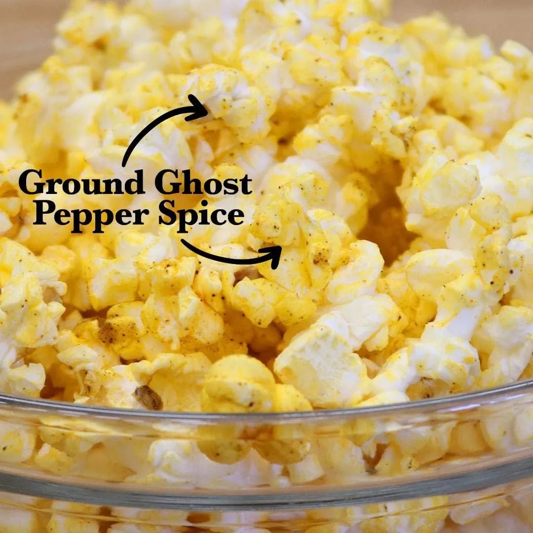 Spontaneous Combustion Ghost Pepper Popcorn Snacks/chips Ghost Pepper Popcorn, trending products, usabestseller, cabestseller