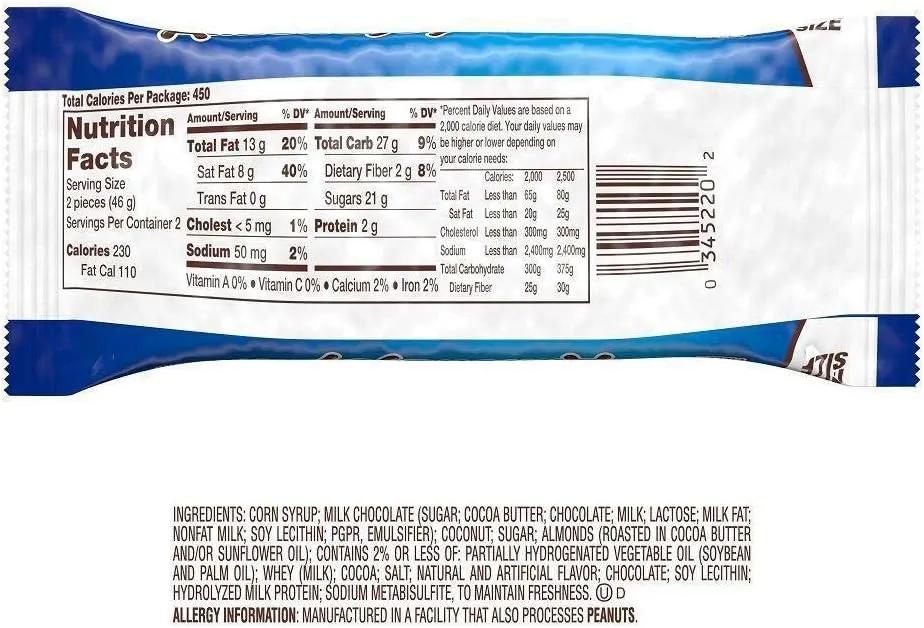 Almond Joy King Size (91g) Chocolate Almond Joy, Trending, trending products