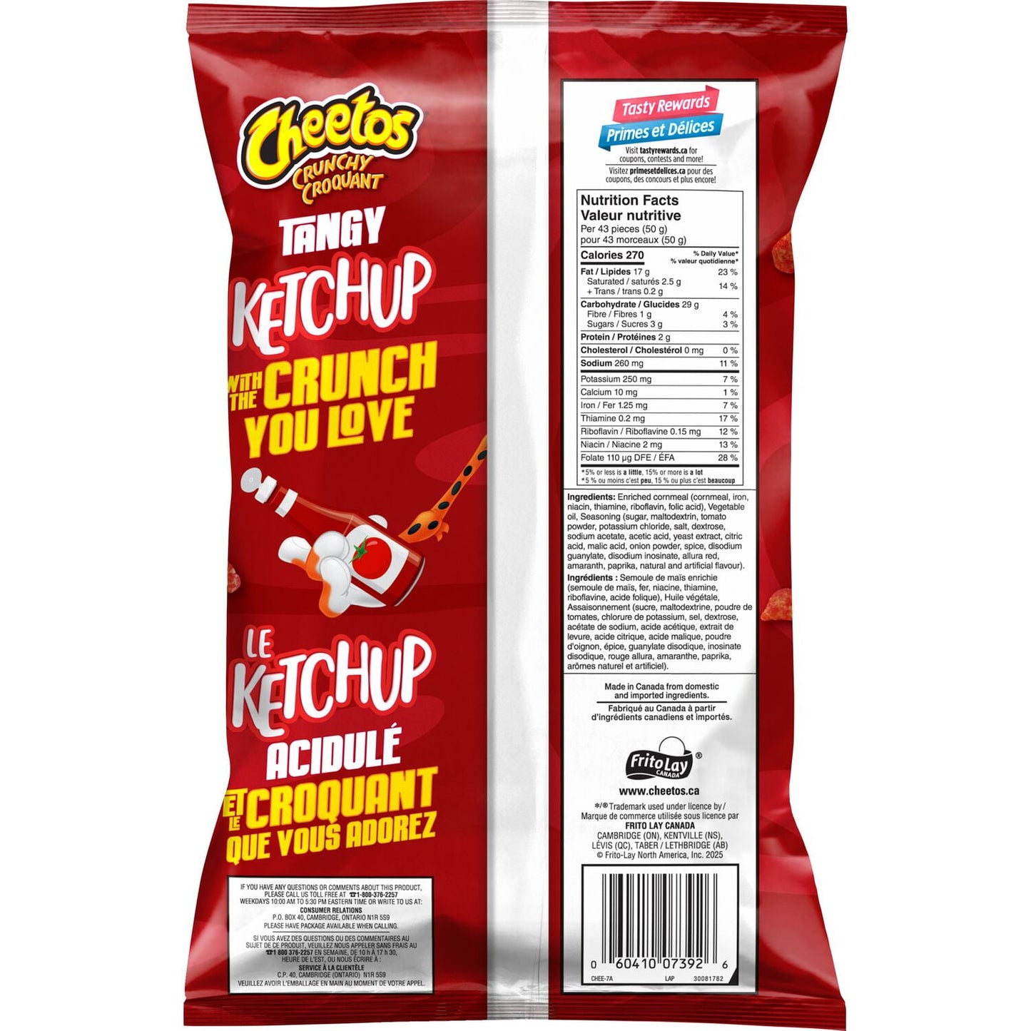Cheetos Crunchy Ketchup Flavoured Snacks, 268g Snacks/Chips Cheetos, Latest, trending Products