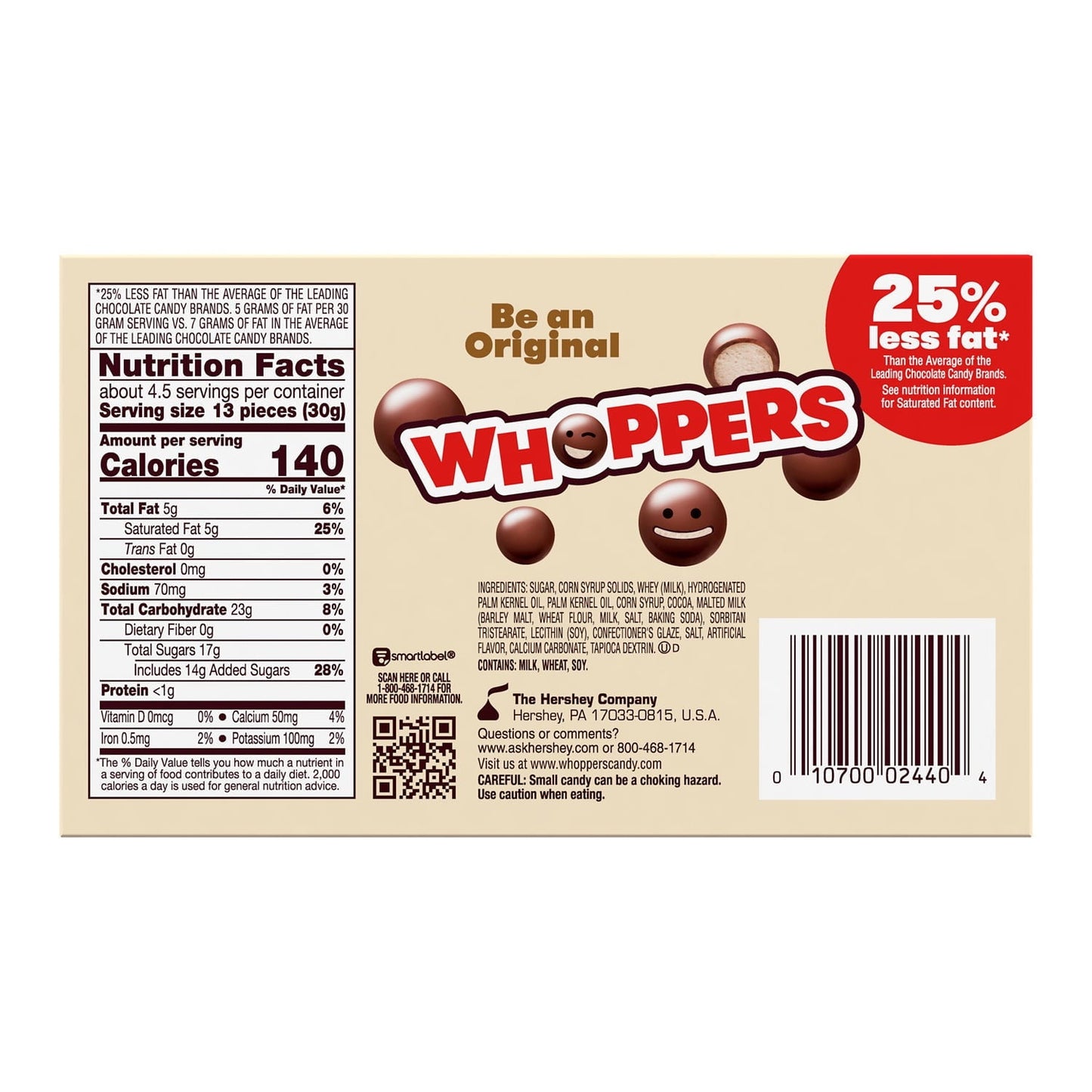 Whoppers Original Milk Balls Candy - (5Oz) Candy Whoppers , Latest Products, Trending