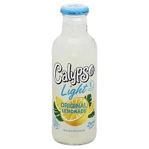 6 pack - Calypso Light Original Lemonade Soda Pop (not for sale) Calypso, TSAED