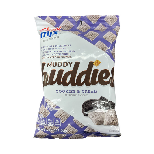 7 Pack Chex Mix Muddy Buddies Cookies & Cream (4.5 Oz) Snacks Chex Mix, Latest