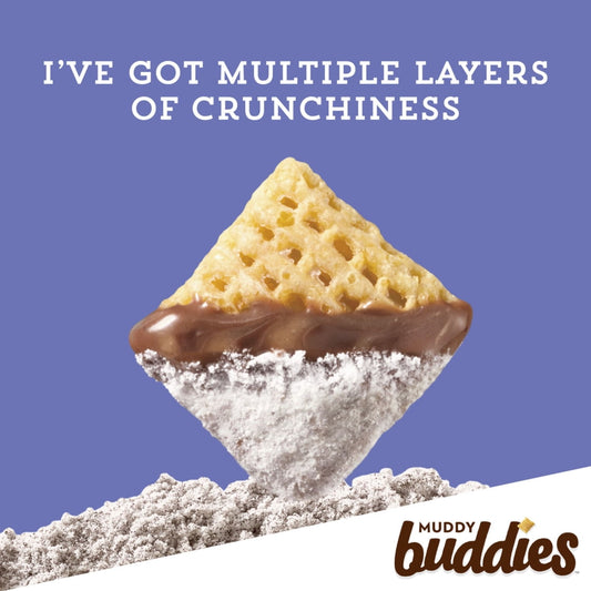 7 Pack Chex Mix Muddy Buddies Peanut Butter & Choco (4.5 Oz) Snacks Chex Mix, Latest