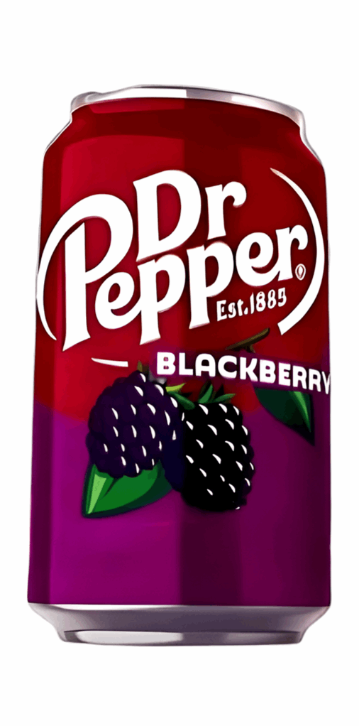 12 Pack Dr Pepper Blackberry Soda Pop (not for sale) Keurig Dr Pepper company, TSAED, cases, 12 Pack, Bestseller, Bestseller Drinks