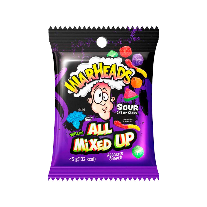 Warheads All Mixed Up 45g Candy Warheads, Trending, Latest Products