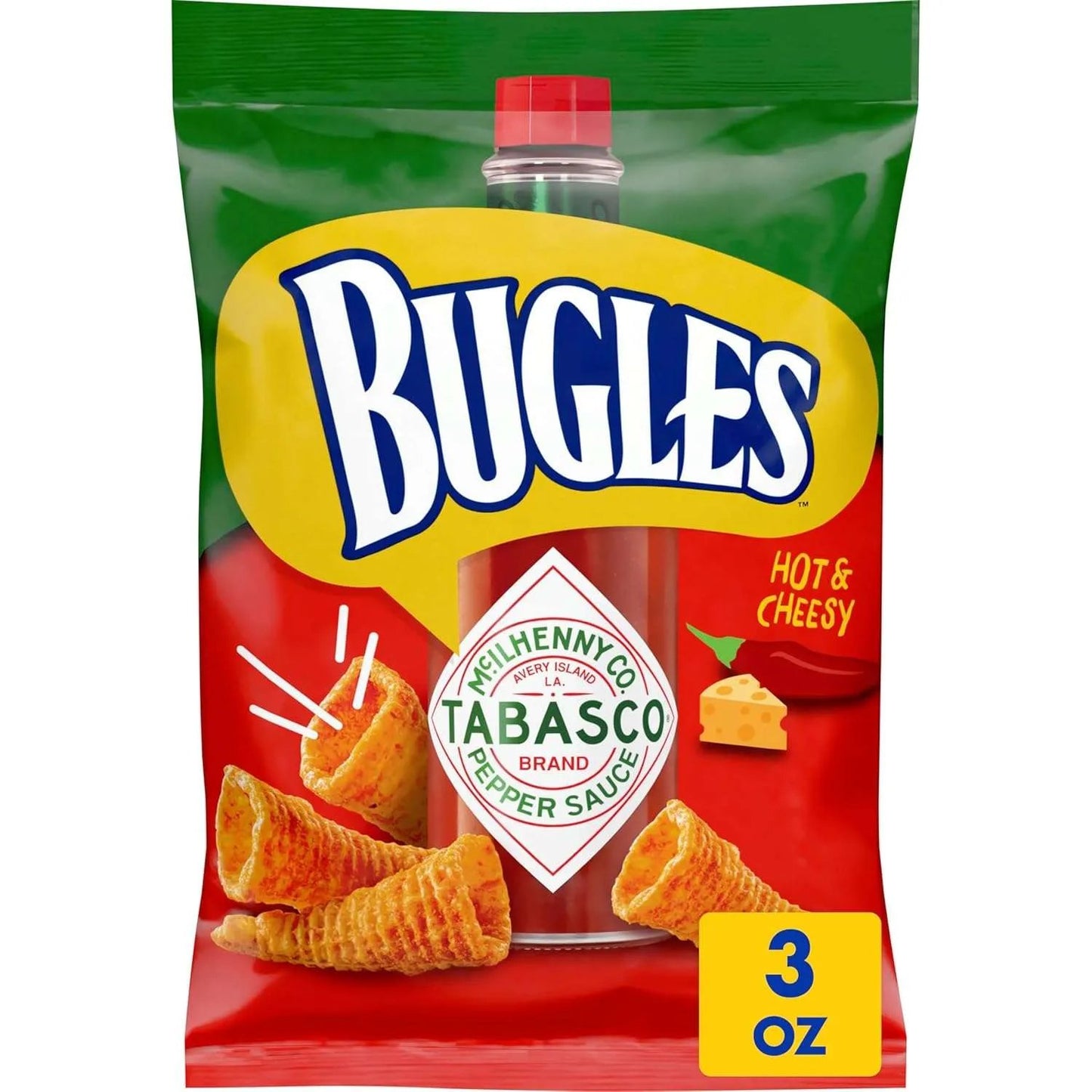 Bugles Tabasco (85g) Snacks/Chips Bugles, Trending, trending products