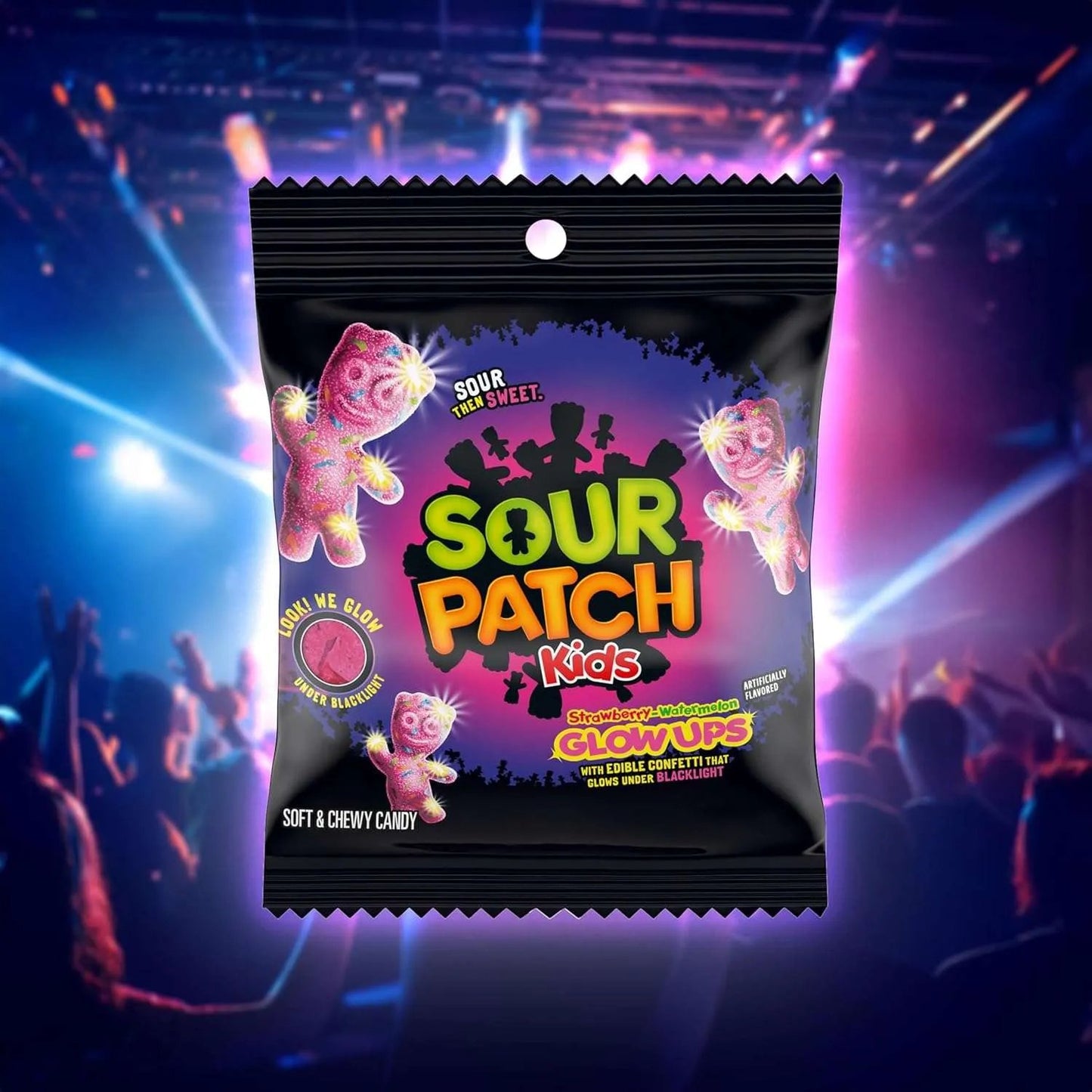 Sour Patch Kids Strawberry Watermelon Glow Ups 190 g Candy Sour Patch, Trending