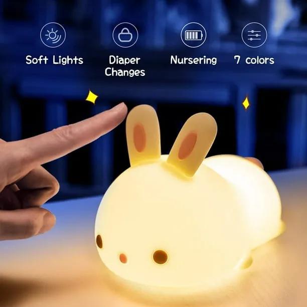 Touch me Bunny LED Night Lamp Gifts (not for sale) Touch me Bunny LED Night Lamp