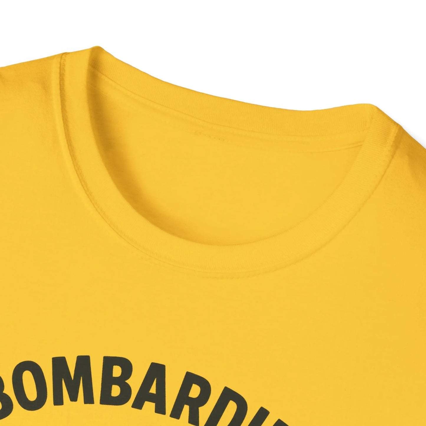 Bombardiro Crocodilo T-Shirt - Unisex Softstyle | Bombardiro Crocodile Graphic Shirt T-Shirt Printify