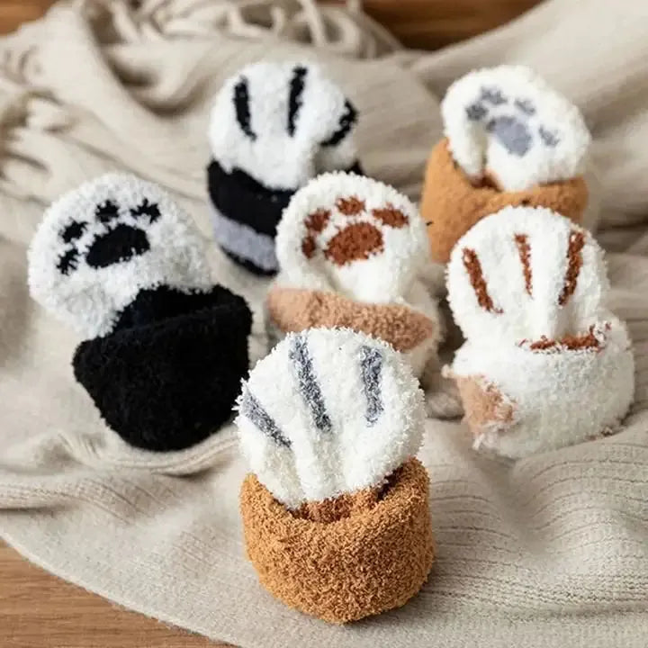Cat Paws Print Socks Gifts (not for sale) Cat Paws Print Socks