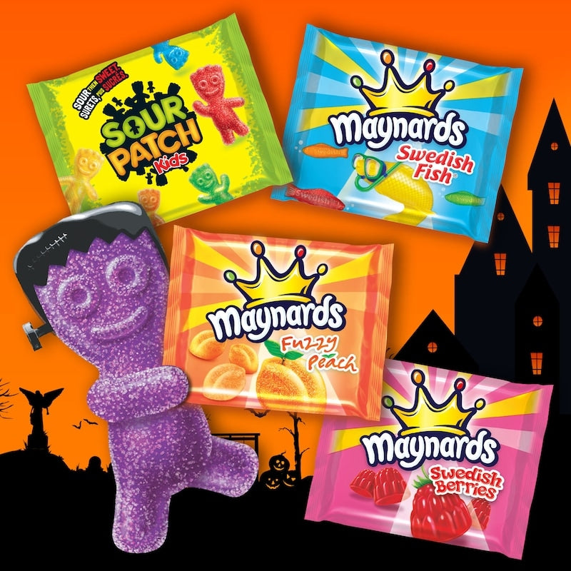 90 Pack Maynards Assorted Gummy Candy Individually Wrapped 1.12Kg Candy Maynards ,Trending Products