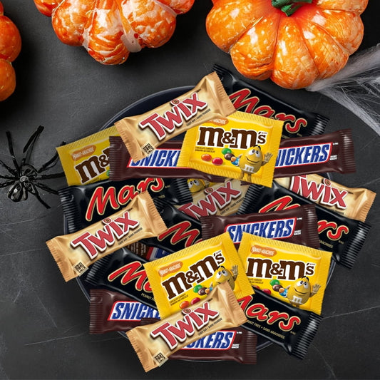 95 Pack Mars Halloween Assorted Chocolate Candies 1Kg Candy Mars ,Trending Products