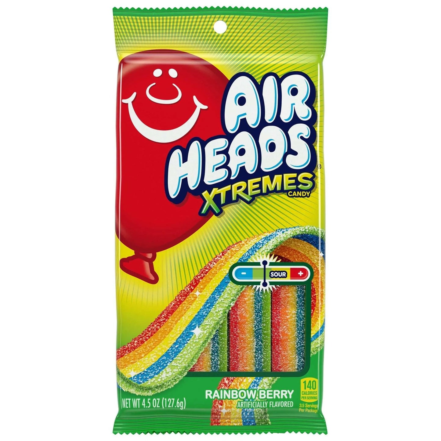 Airheads XTREME Strips Rainbow Berry (170g) Candy Airheads, Trending, trending products