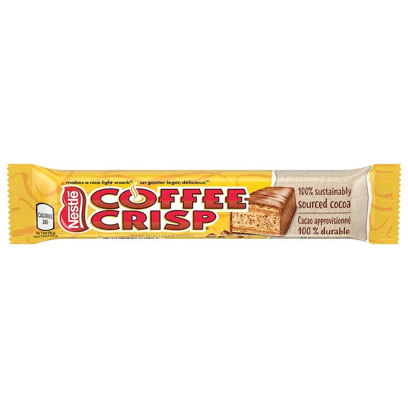 COFFEE CRISP 50g Canada Snacks/Chips (not for sale) COFFEE CRISP, TSARC, usabestseller