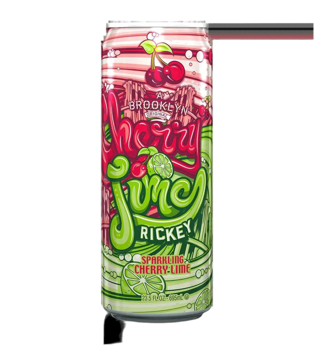 Arizona Cherry Juicy Rickey Sparkling Cherry Lime Soda Pop Arizona, trending products, best seller
