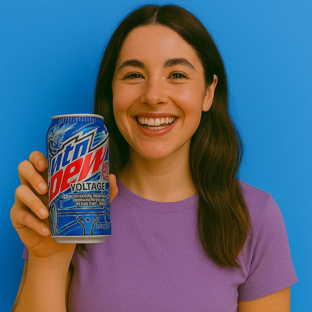 Mtn Dew Voltage Raspberry Soda Pop (not for sale) Mtn Dew, TSAED