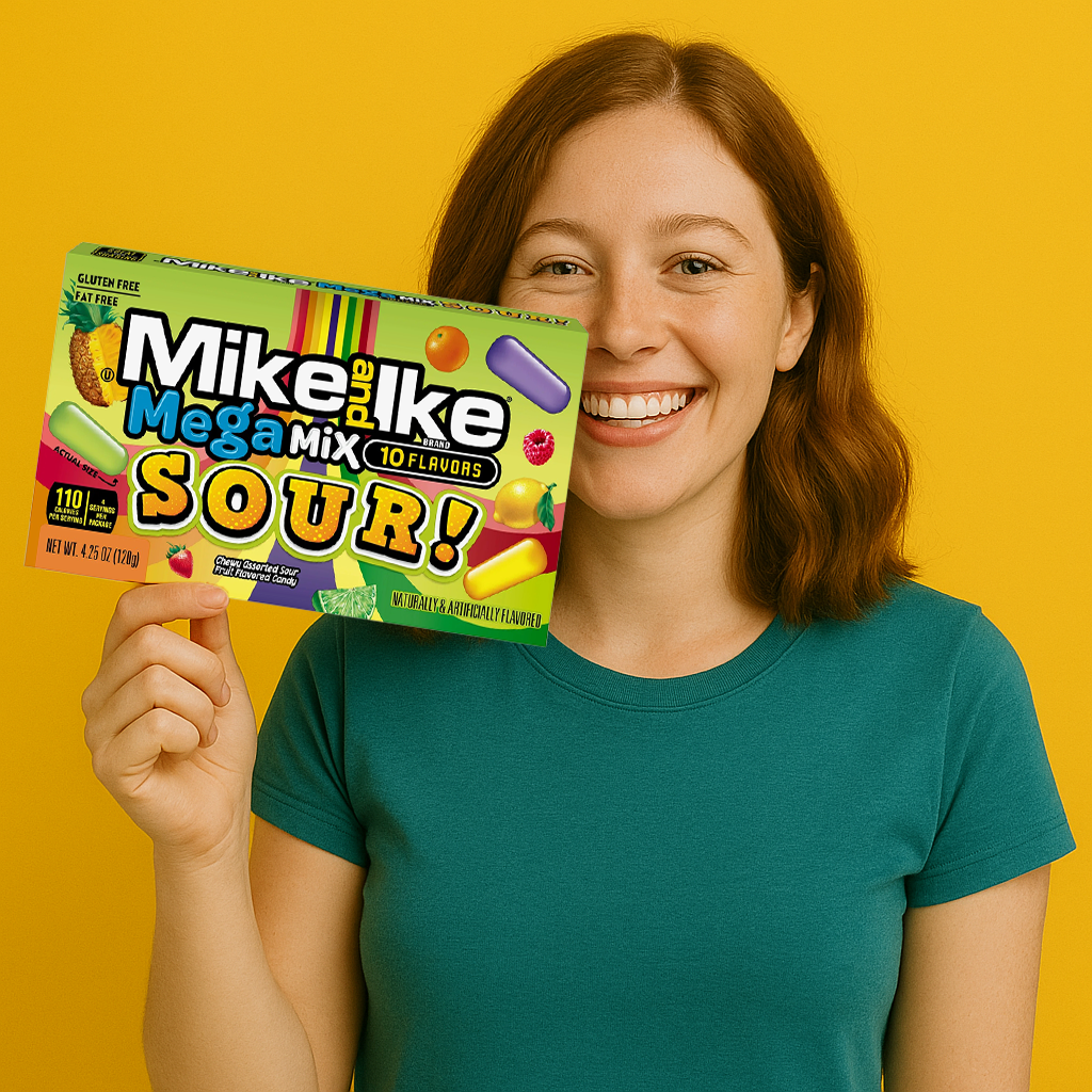 Mike & Ike Mega Mix Sour Candy - (5Oz) Candy Mike & Ike , Latest Products, Trending