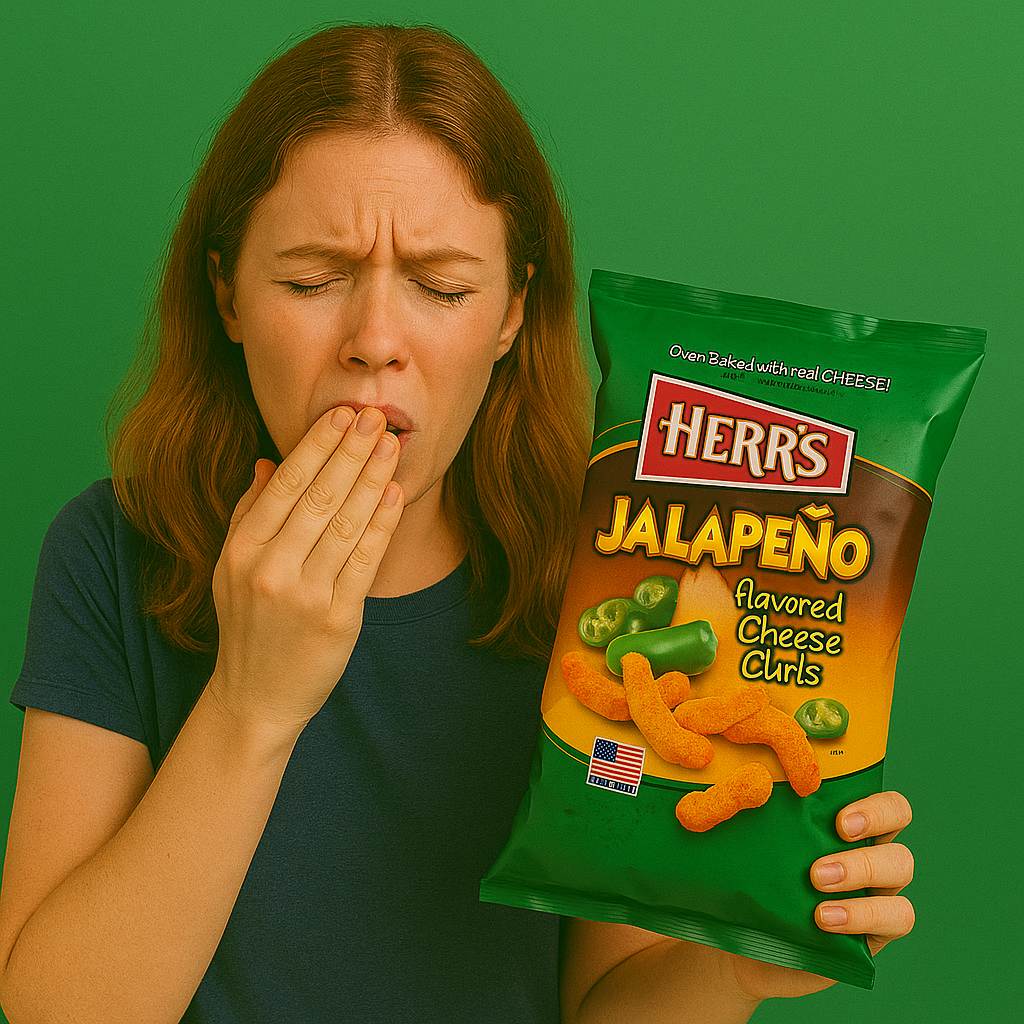 12 Pack Herr's Jalapeno Poppers Flavored Cheese Curls Snacks/Chips (not for sale) Herr’s, trending products, Bestseller, cabestseller